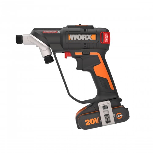 Worx WX177 - Taladro Atornillador SwitchDriver BL 20V (1bat 2.0Ah)